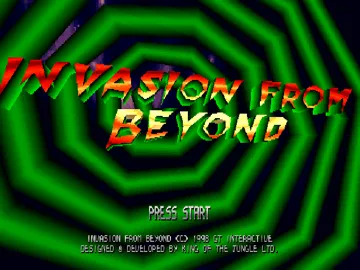 Invasion from Beyond (US) screen shot title